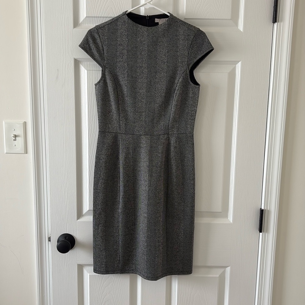 H&M tweed Midi Dress